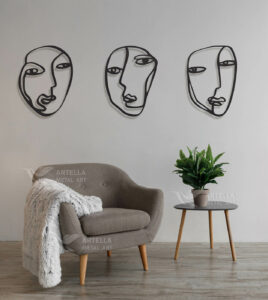 Three faces of Picasso art